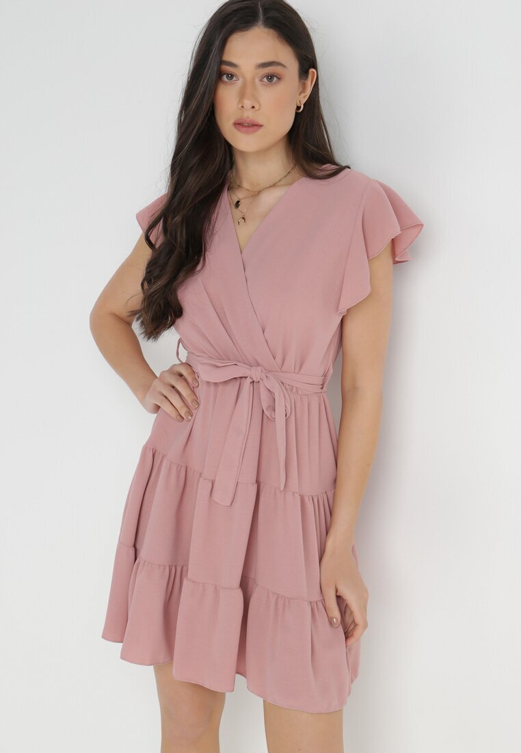 j studio Rochie Roz cu Curea Laodima