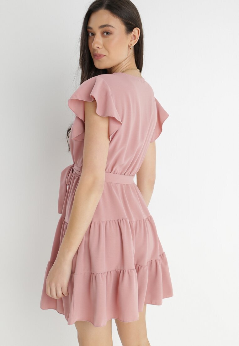 j studio Rochie Roz cu Curea Laodima