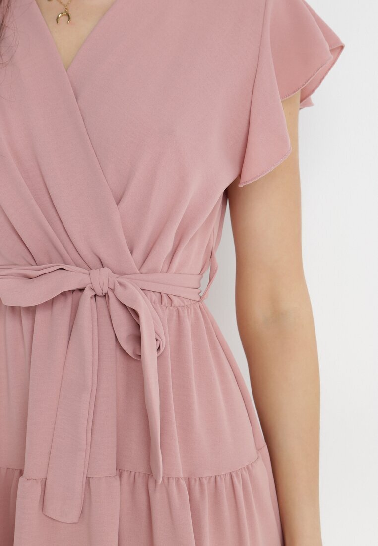 j studio Rochie Roz cu Curea Laodima