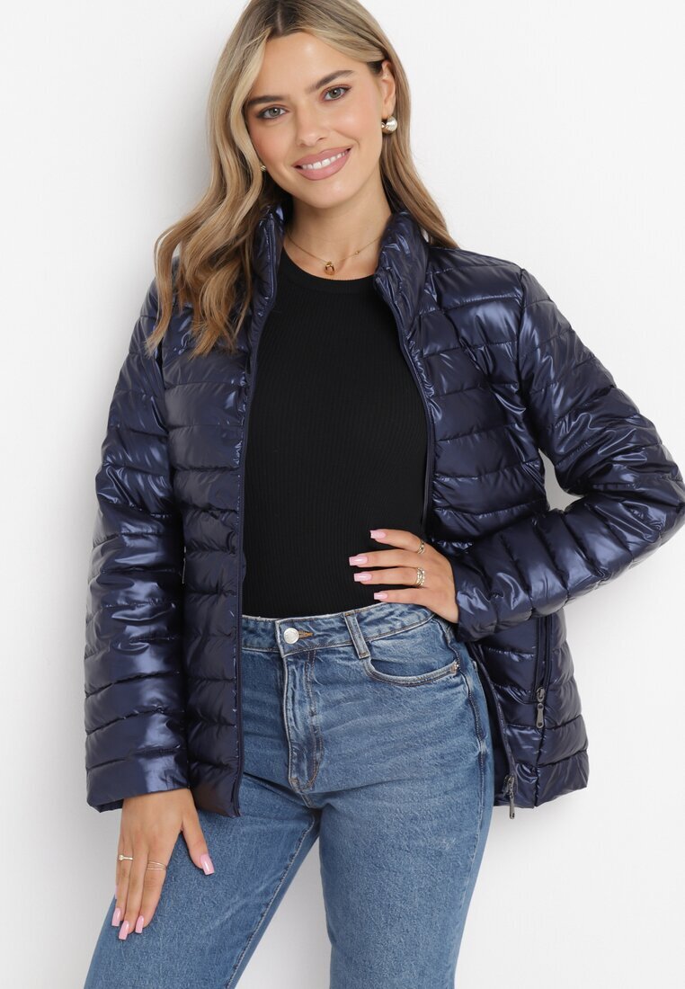 j.style Geacă bleumarin matlasată Morvea