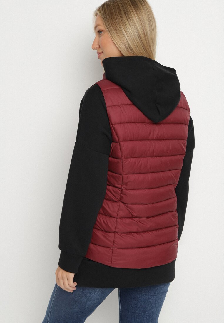j.style Vestă Matlasată Bordo Sifitta