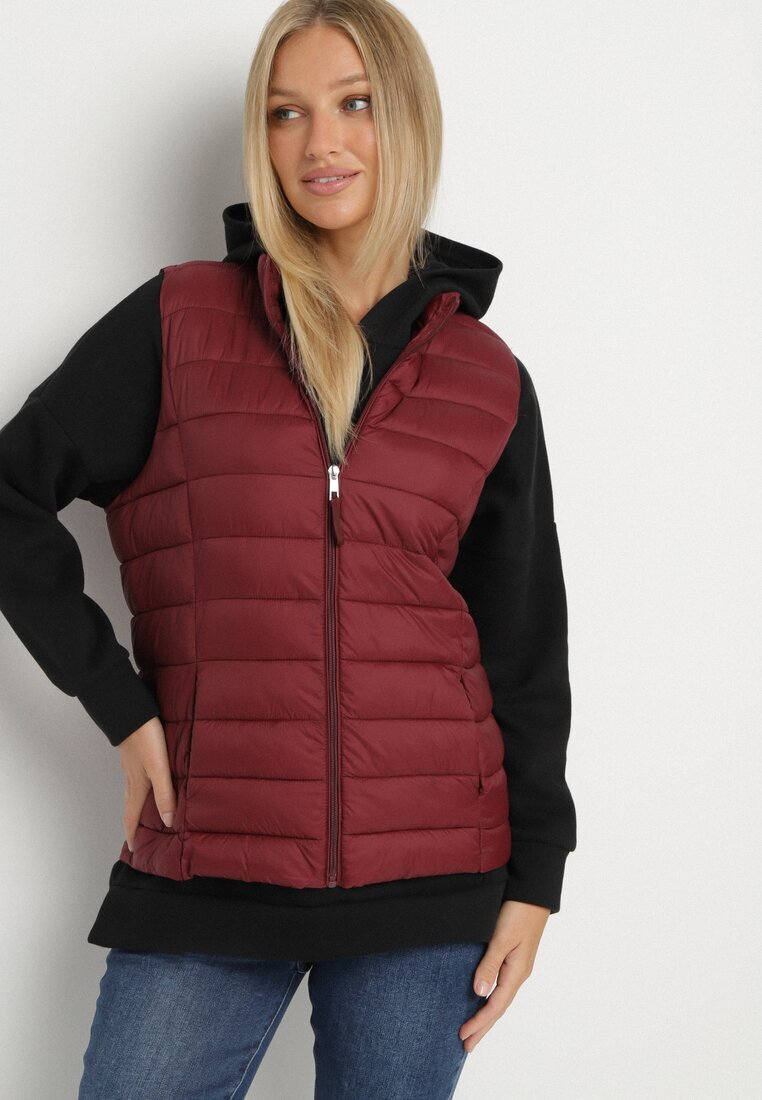 j.style Vestă Matlasată Bordo Sifitta