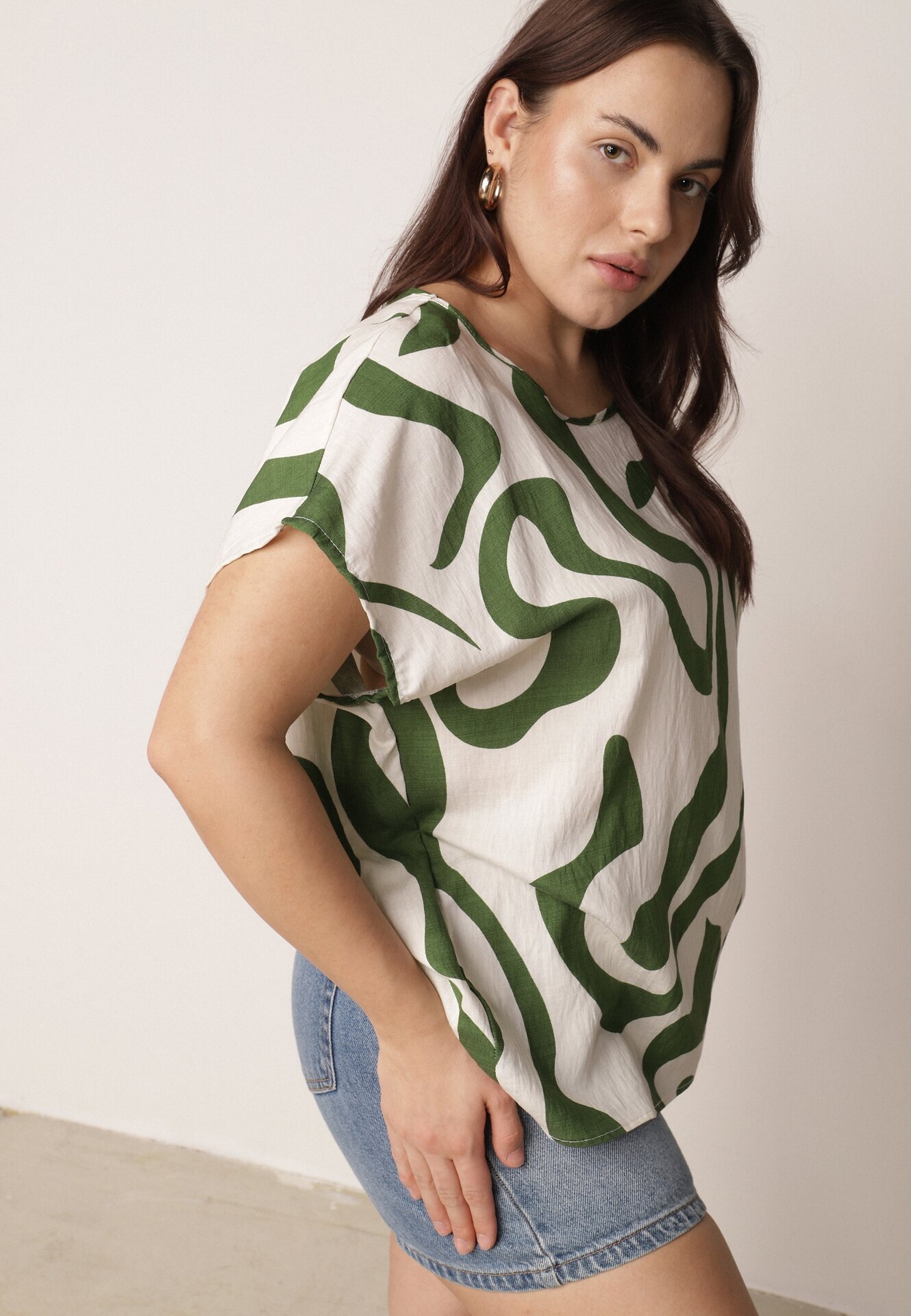 j&x Bluză Verde
