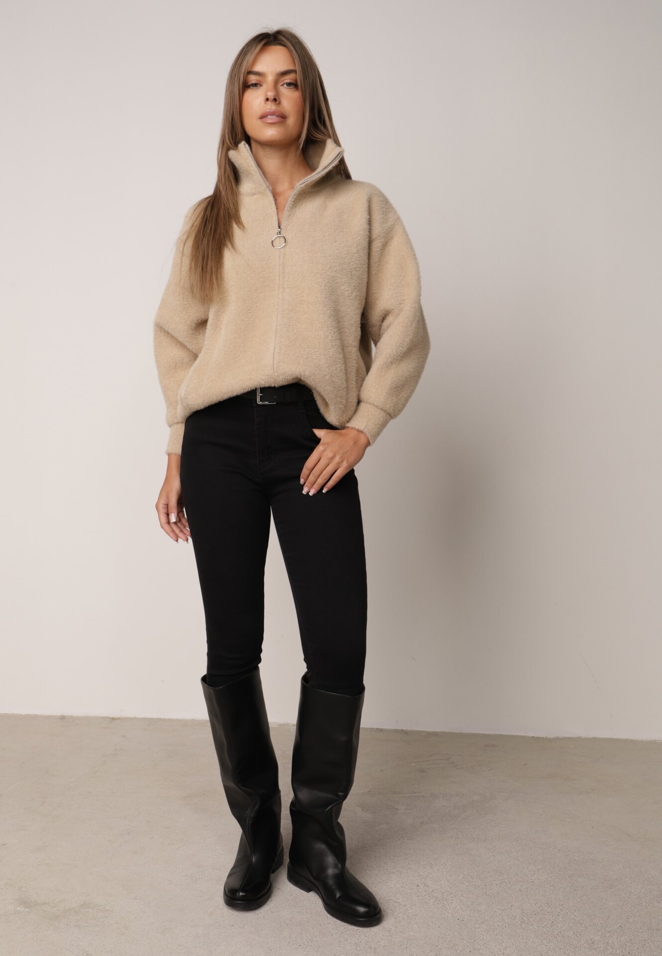j&x Cardigan Bej