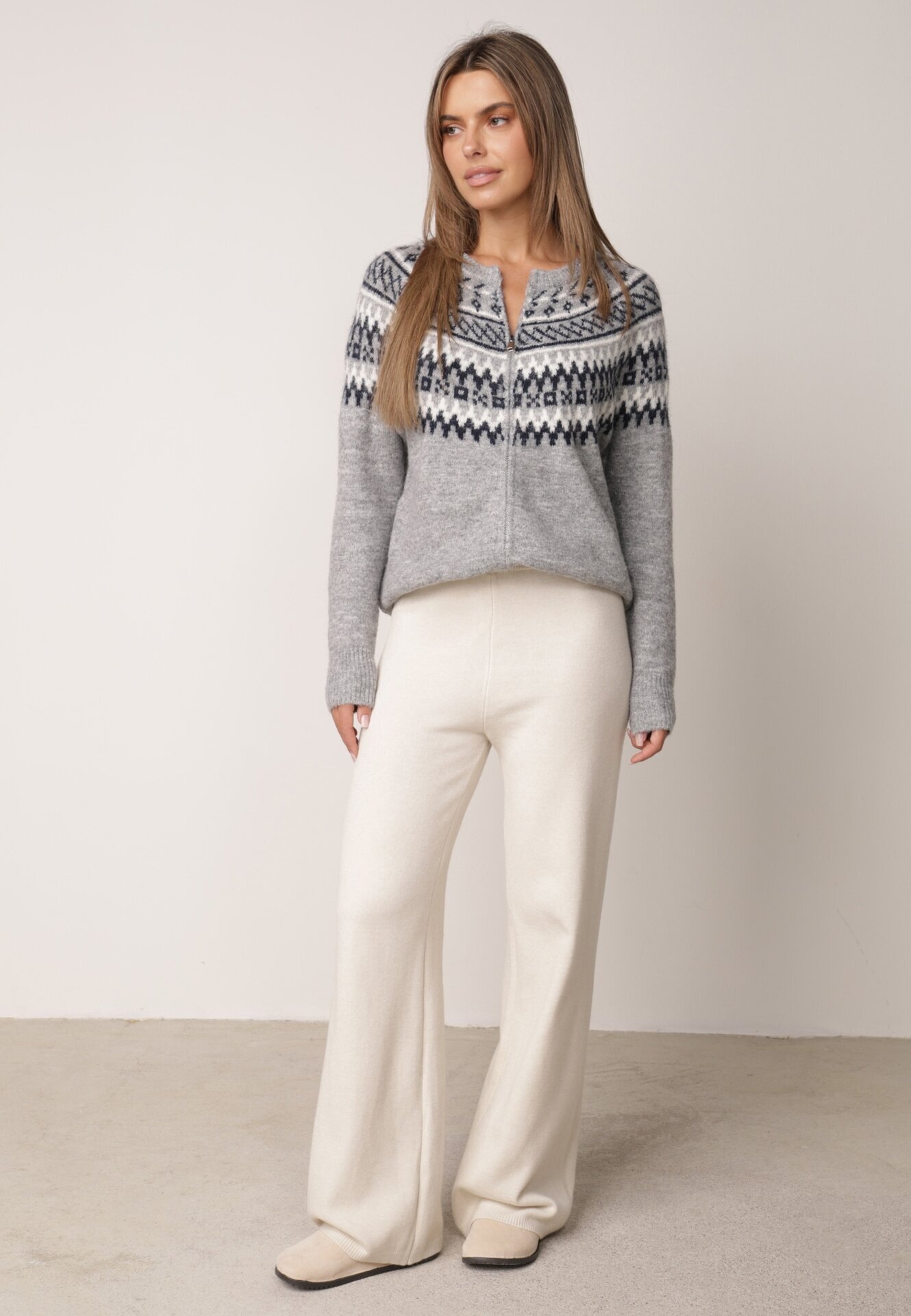 j&x Cardigan Gri