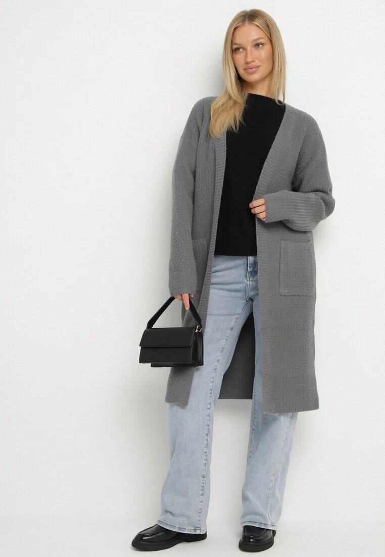 j&x Cardigan Gri