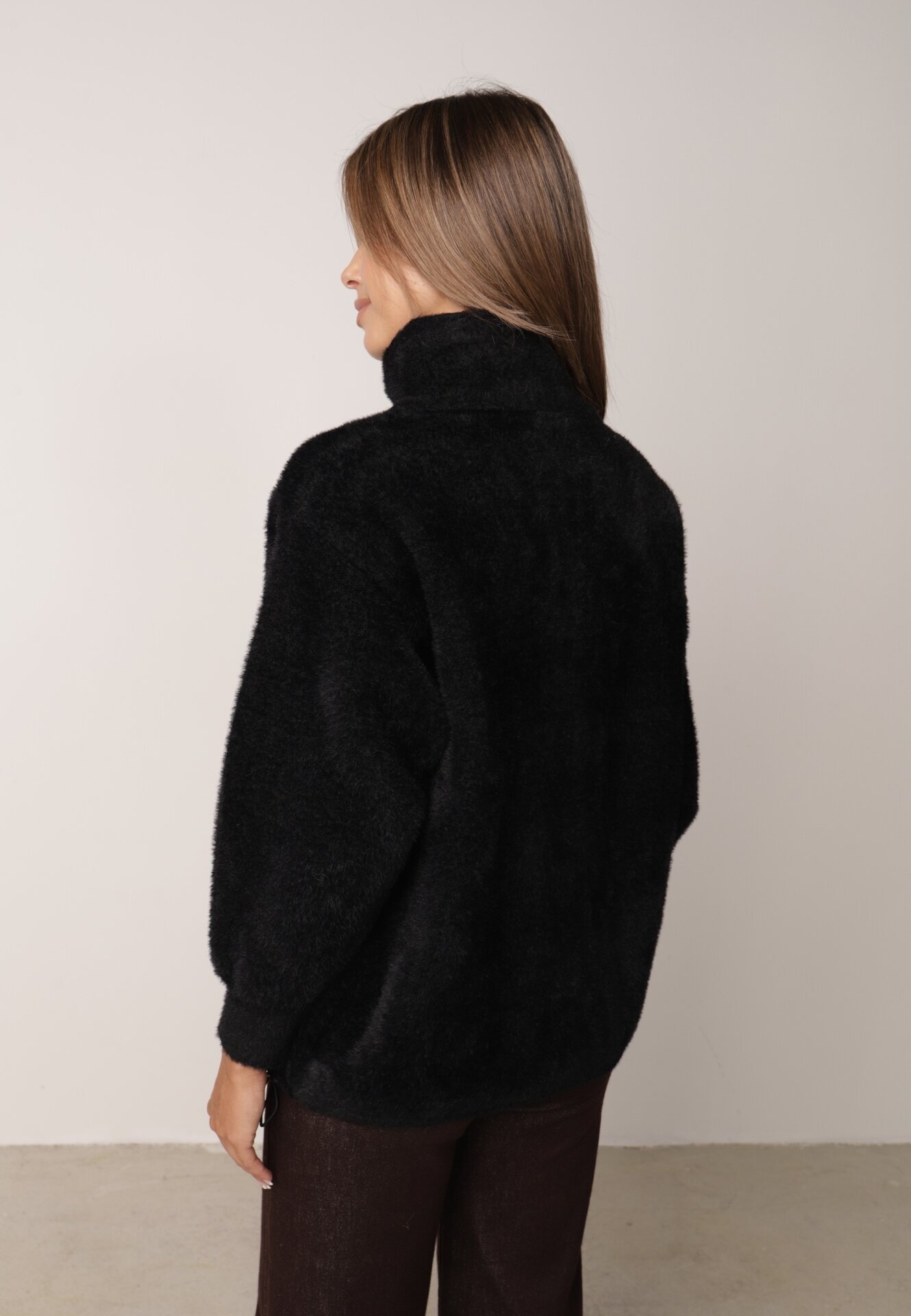 j&x Cardigan Negru