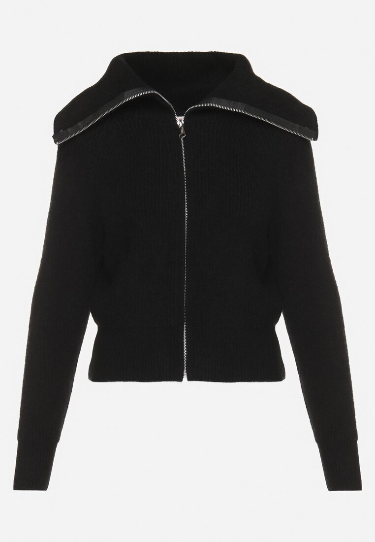 j&x Cardigan Negru