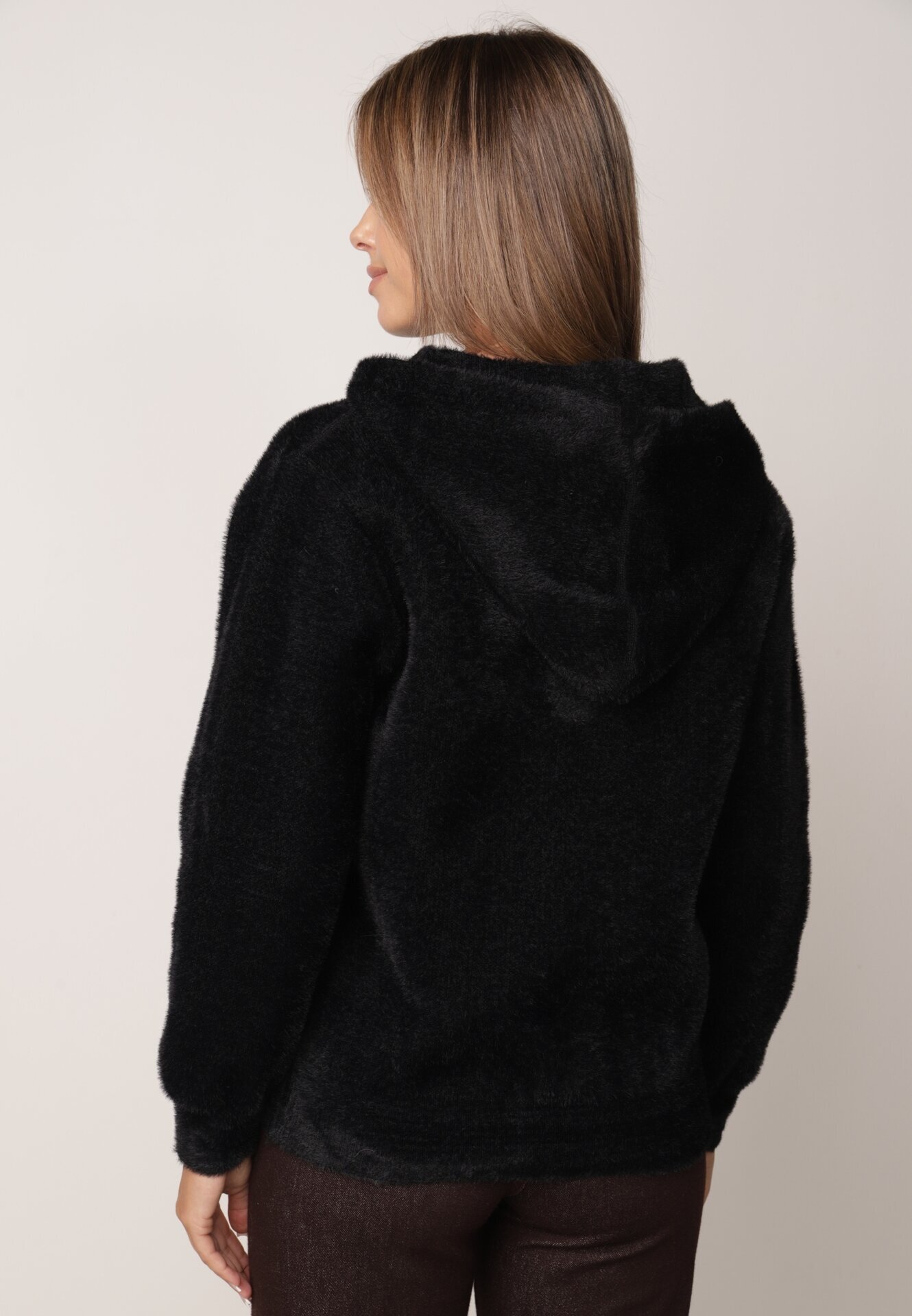 j&x Cardigan Negru