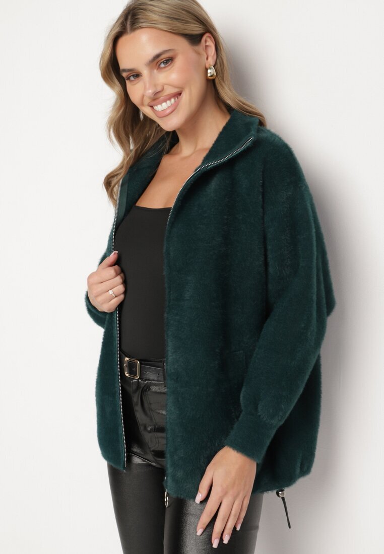 j&x Cardigan Verde închis
