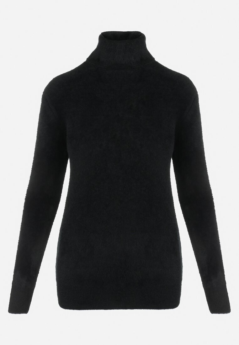 j&x Maletă neagră de lână lungă Humie