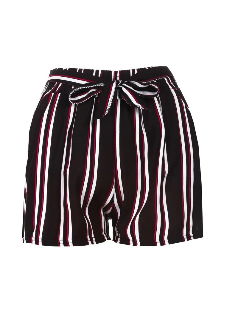 j&x Pantaloni scurți Negru-Fucsia Pereilodia