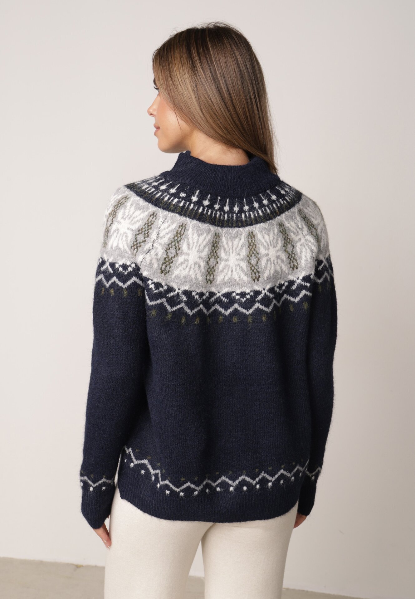 j&x Pulover Albastru