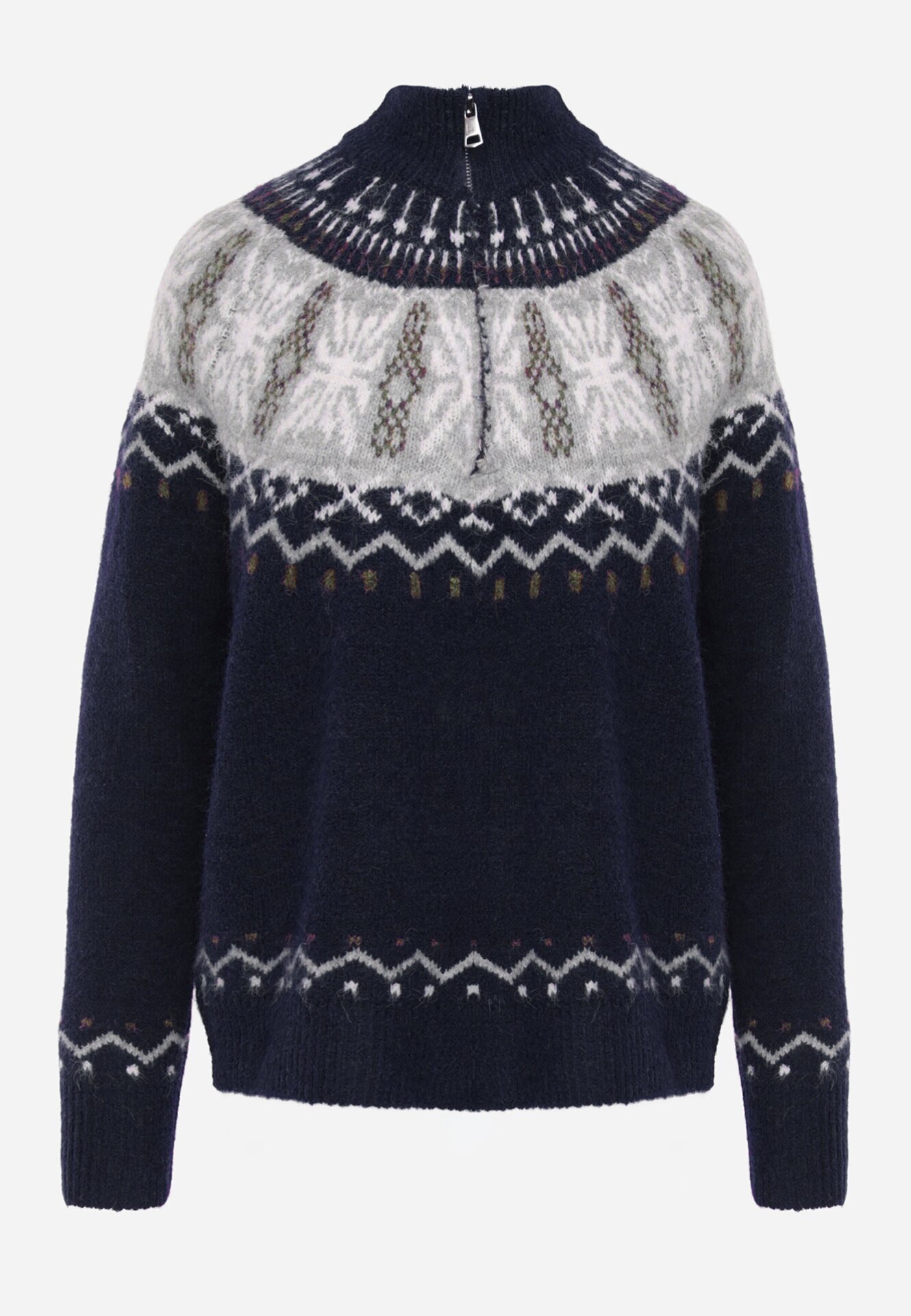 j&x Pulover Albastru