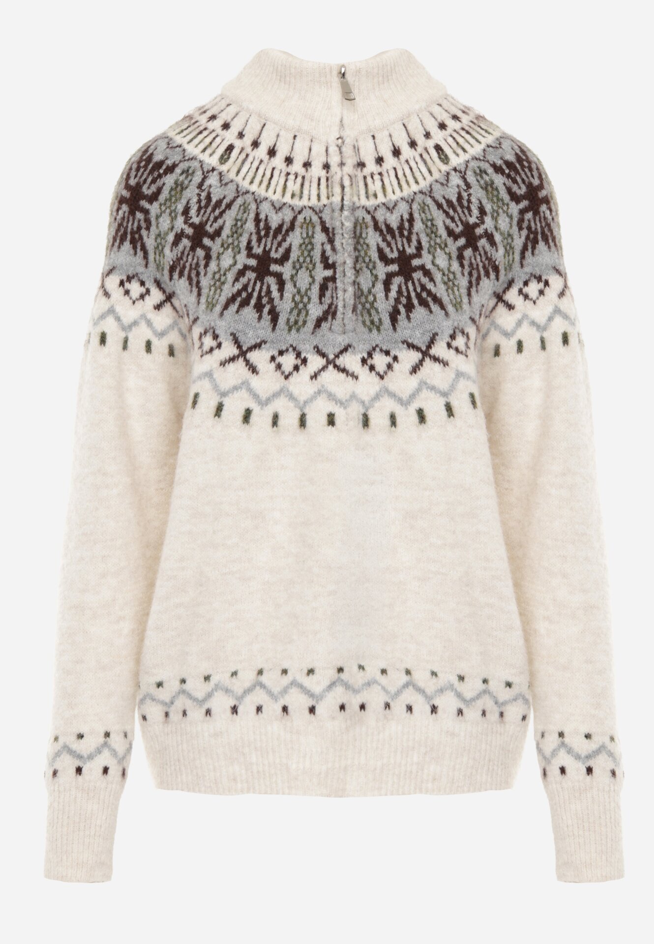 j&x Pulover Bej deschis