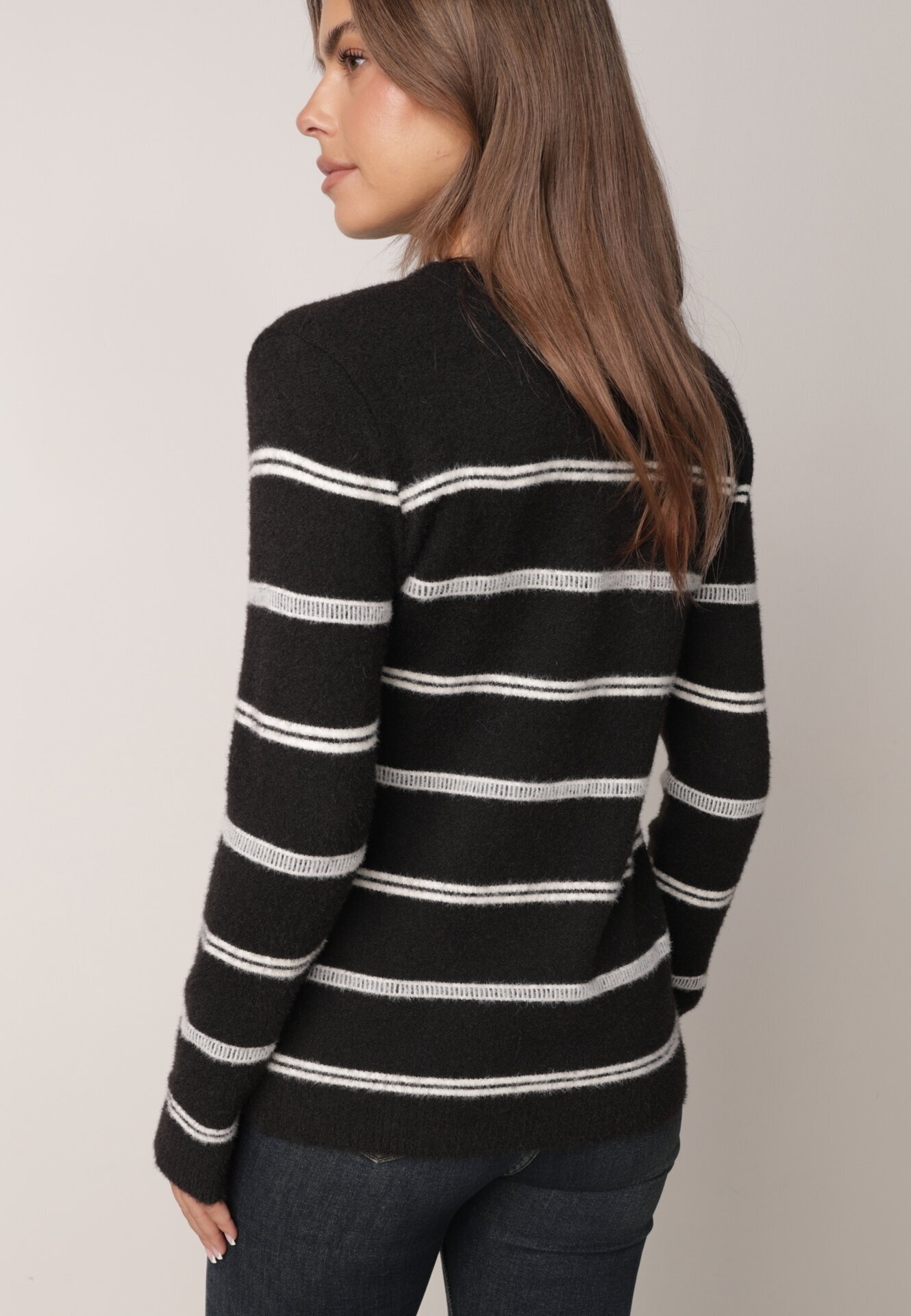 j&x Pulover Negru