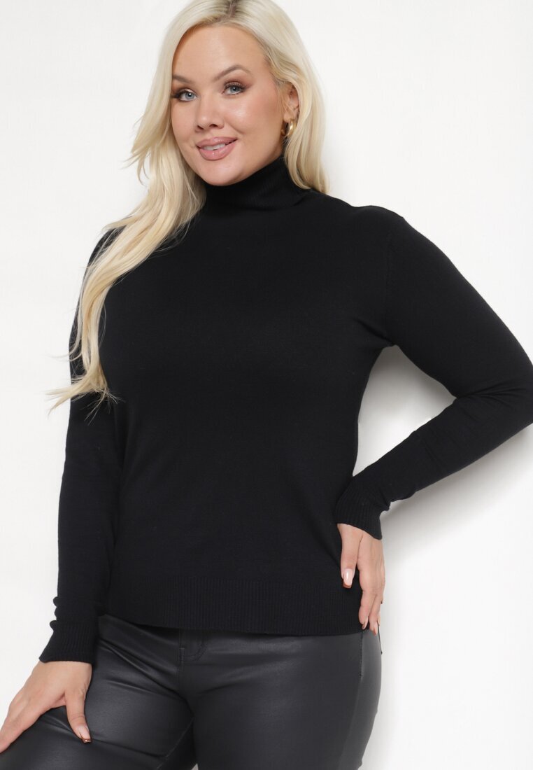 j&x Pulover pe gât Negru