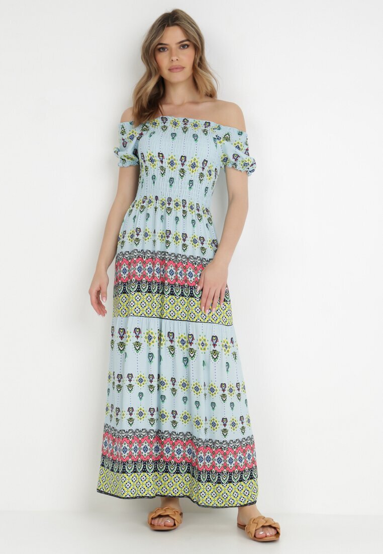 j&x Rochie Albastră deschisă din Viscoză Nesone
