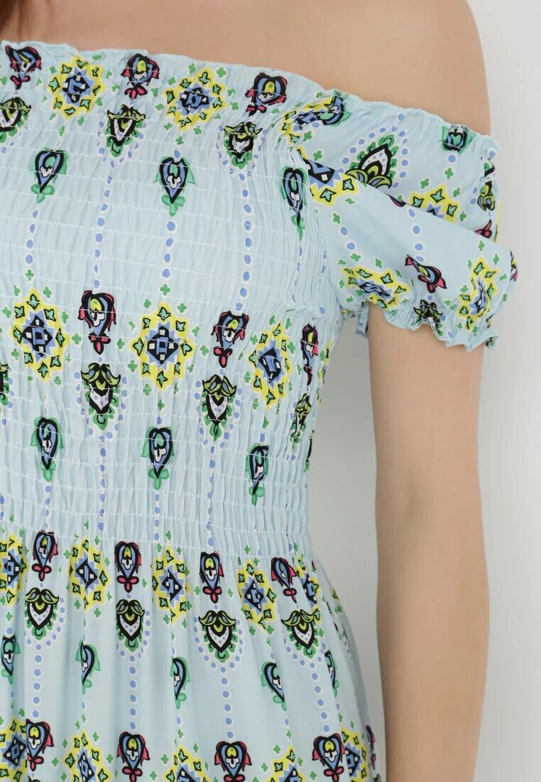 j&x Rochie Albastră deschisă din Viscoză Nesone