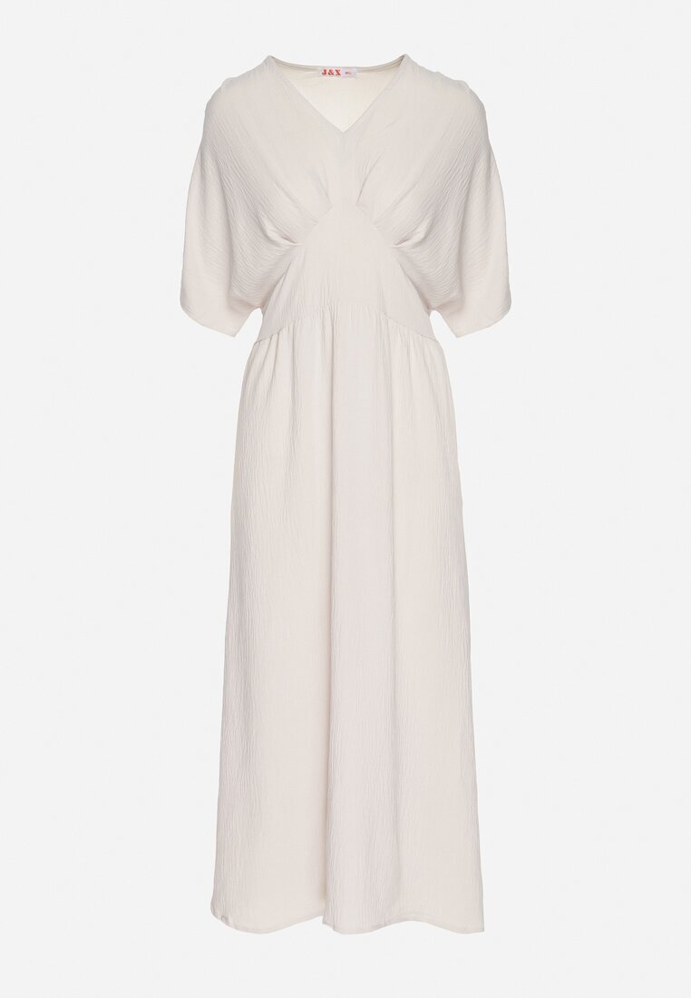 j&x Rochie Bej deschis cu Bumbac și Partea superioară în stil Liliac Filenia