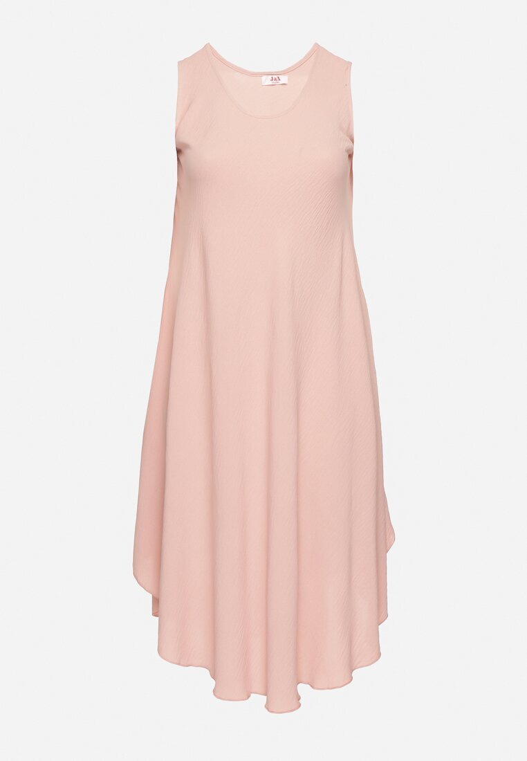 j&x Rochie Evazată Roz din Bumbac Nairilo