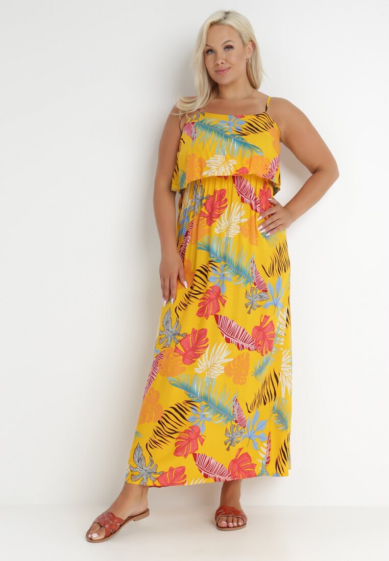 j&x Rochie Galbenă Morgarenna