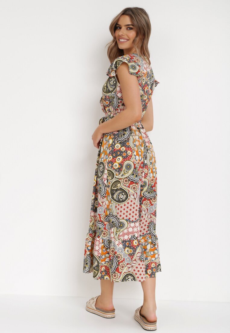 j&x Rochie Galbenă-Verde Ompheina