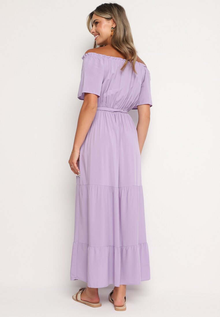 j&x Rochie mov din Viscoză Telephanassa