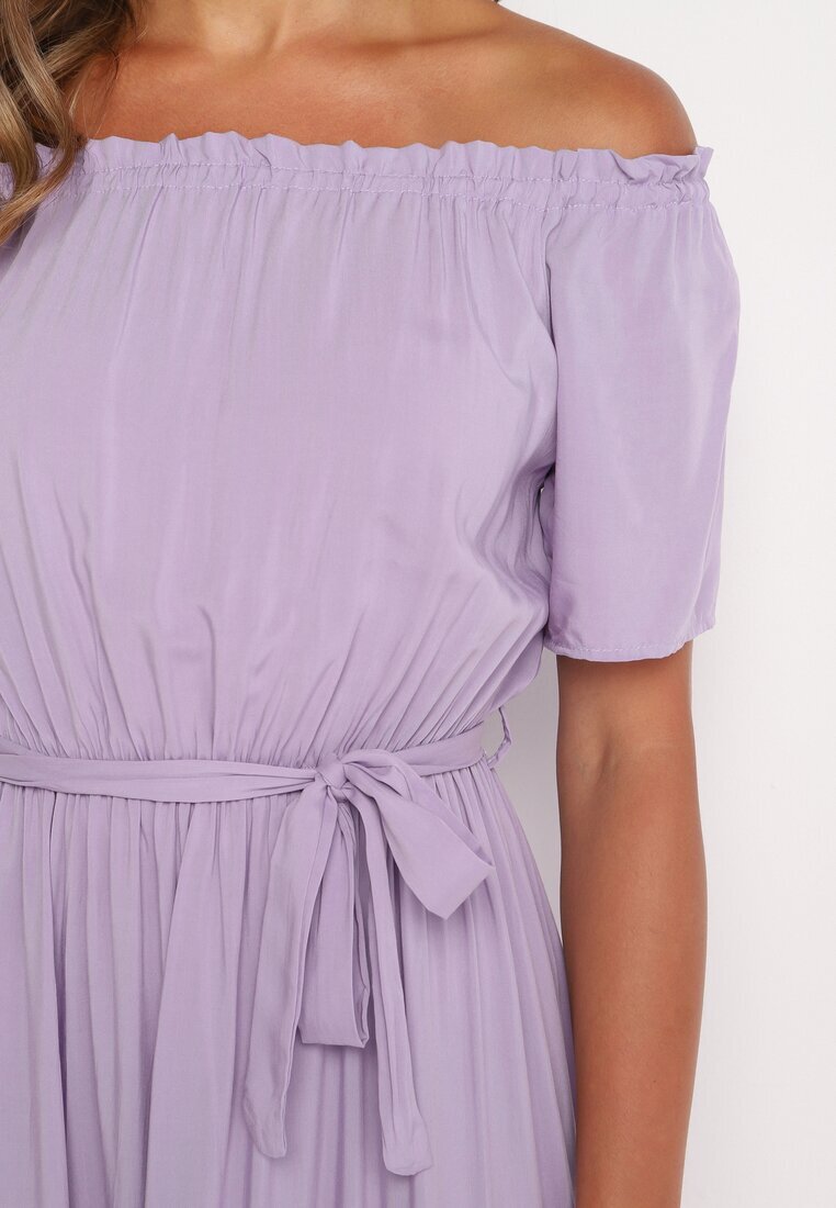 j&x Rochie mov din Viscoză Telephanassa