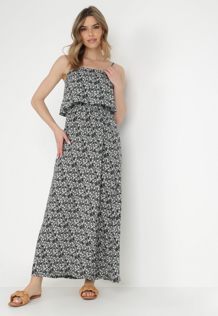 j&x Rochie Neagră din Viscoză Melline