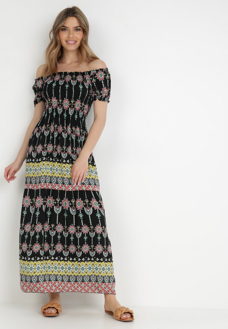 j&x Rochie Neagră din Viscoză Nesone