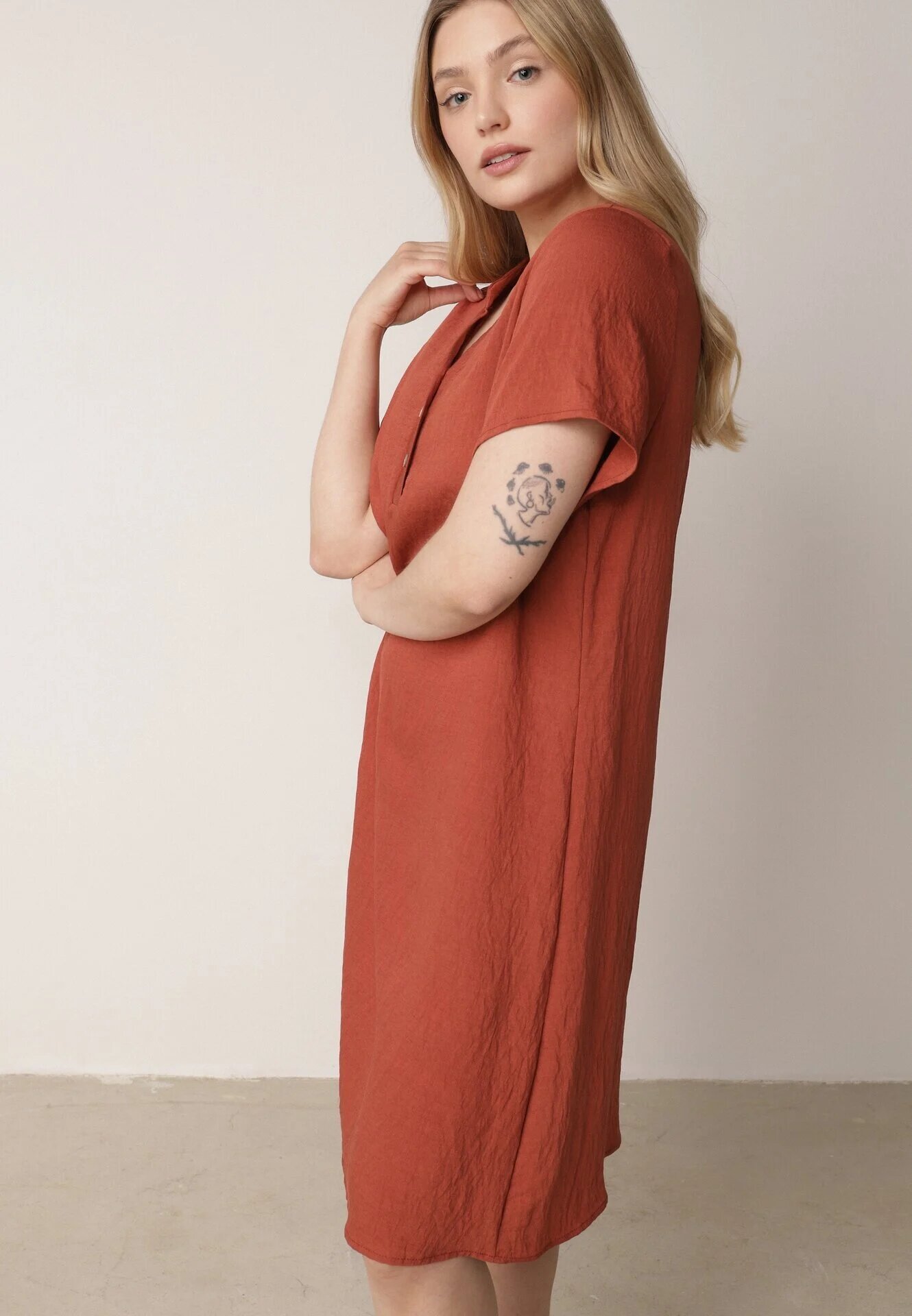 j&x Rochie Portocalie