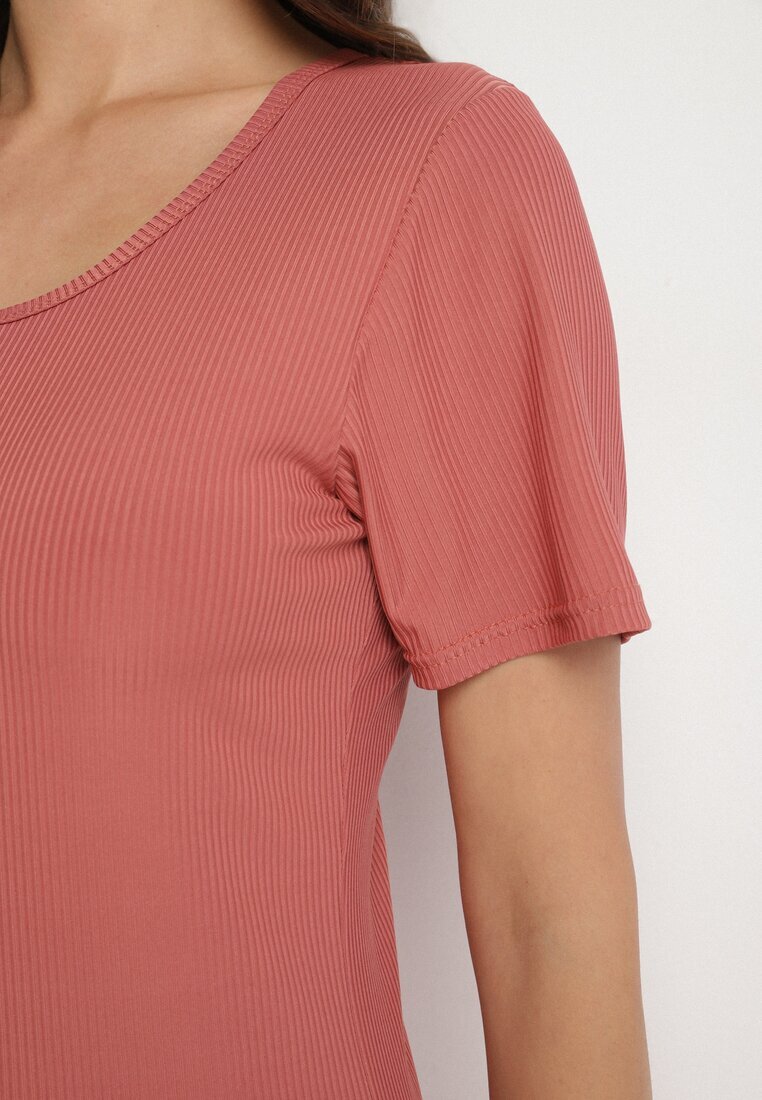 j&x Rochie Roz Casual cu Bumbac Lumelisse