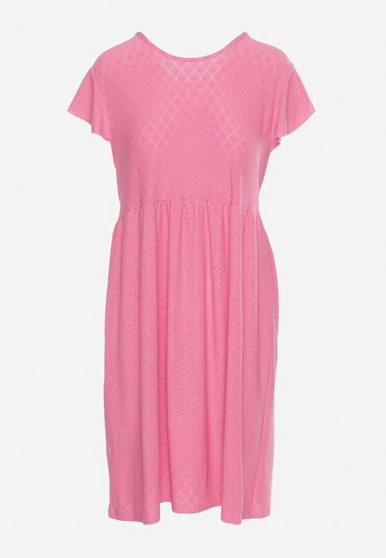 j&x Rochie Roz închis Cloș cu Legătură la Spate cu Finisaj Ajurat Floranella