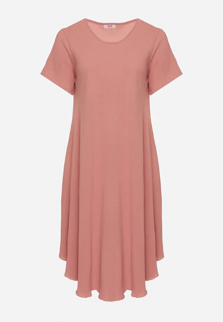 j&x Rochie Roză Evazată din Bumbac Elzedia