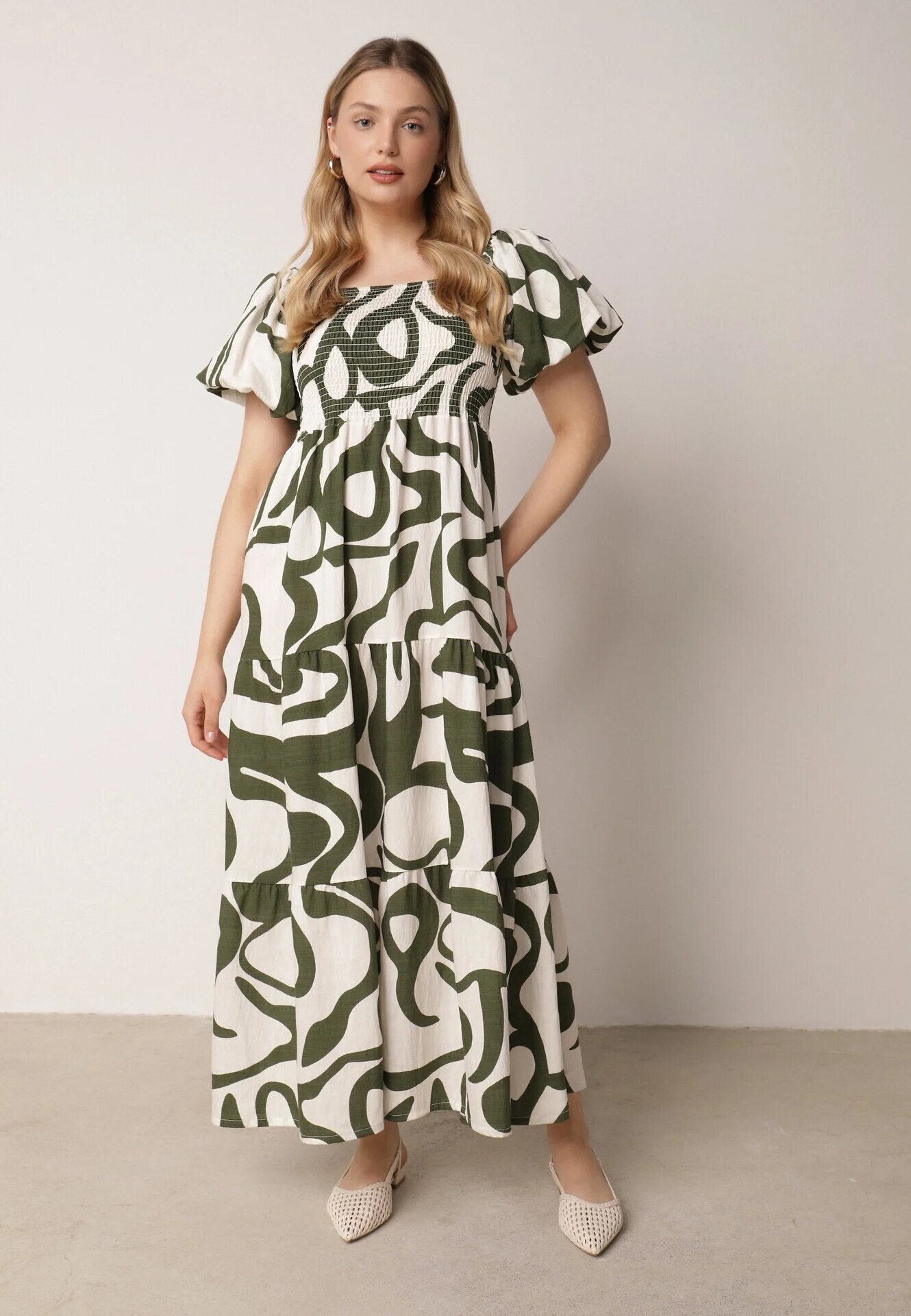j&x Rochie Verde închis