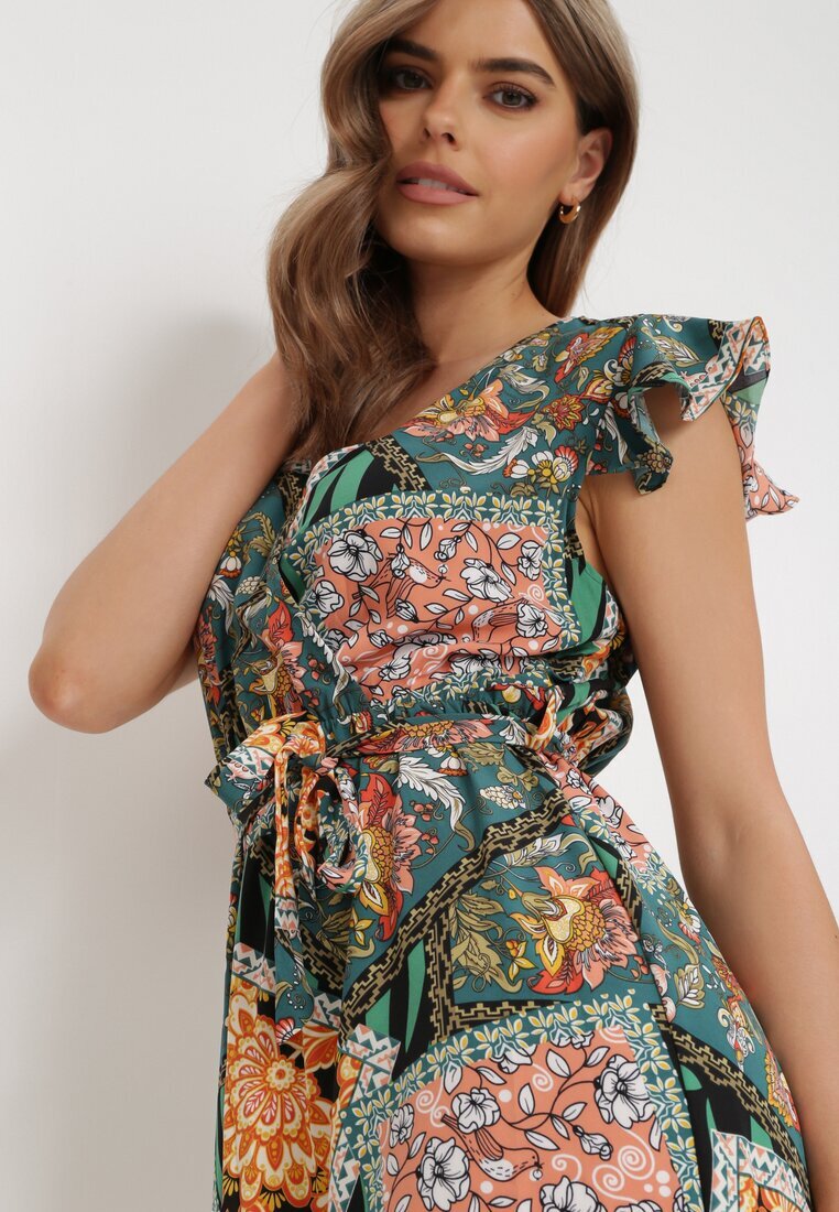 j&x Rochie Verde Pironeus
