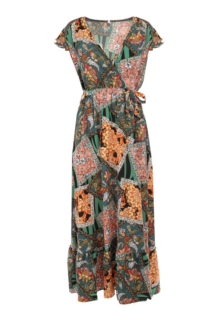 j&x Rochie Verde Pironeus