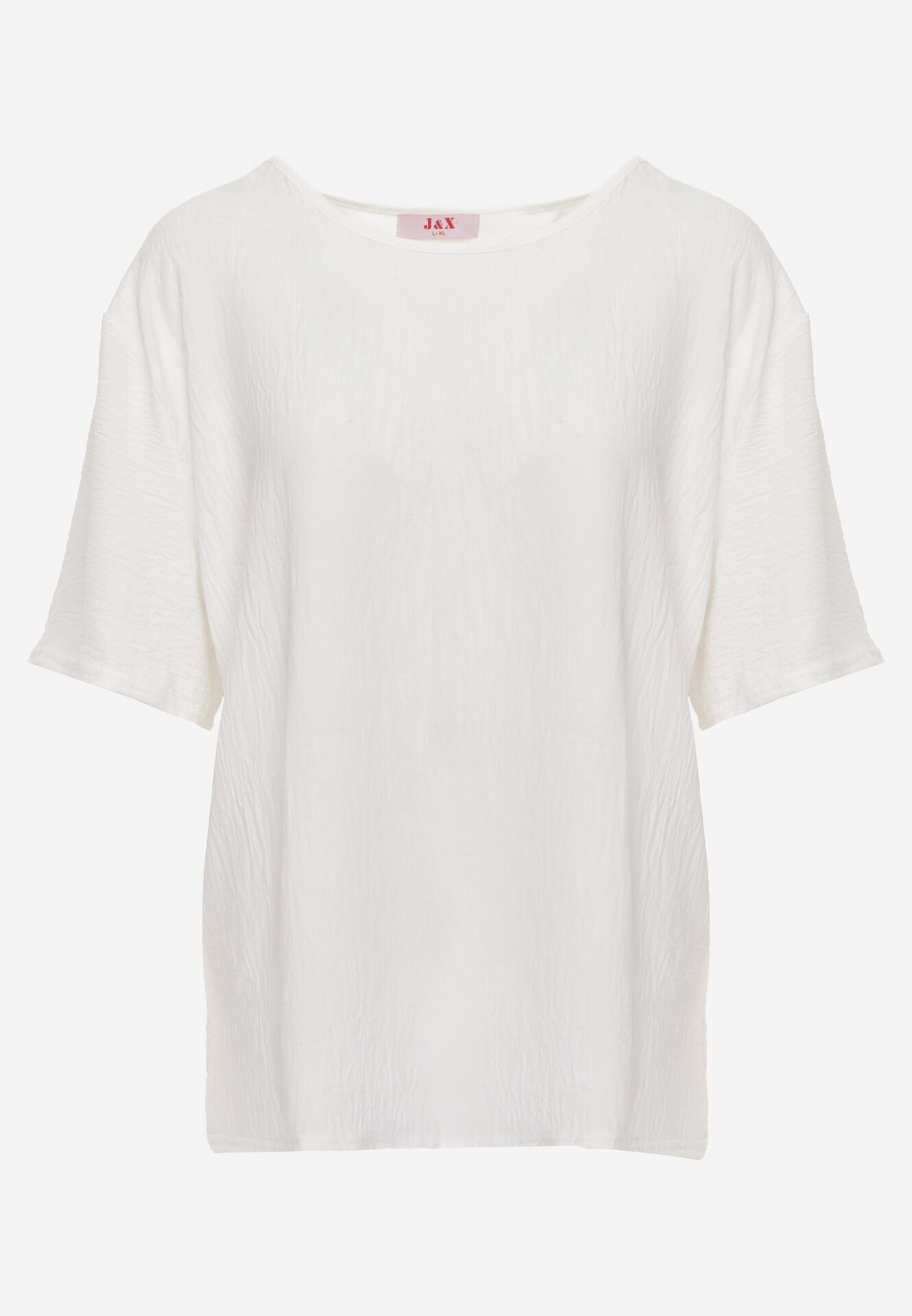 j&x T-shirt Alb