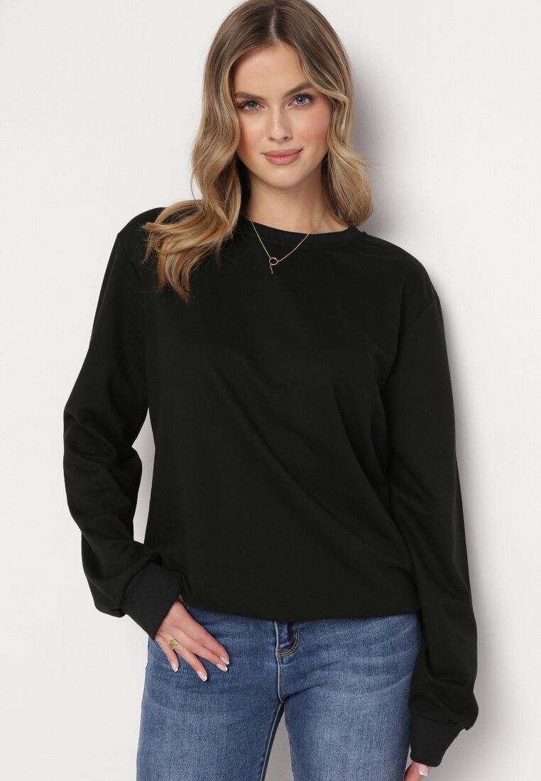 jstyle Bluză Negru Phaelis