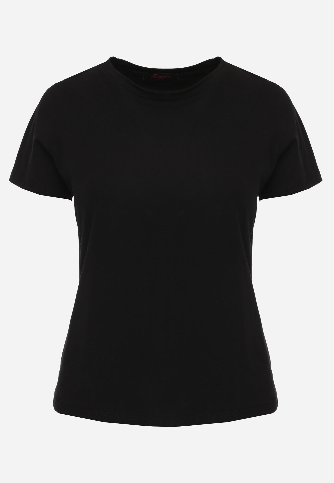 jstyle Tricou Negru Din bumbac În Stil Clasic Nedila