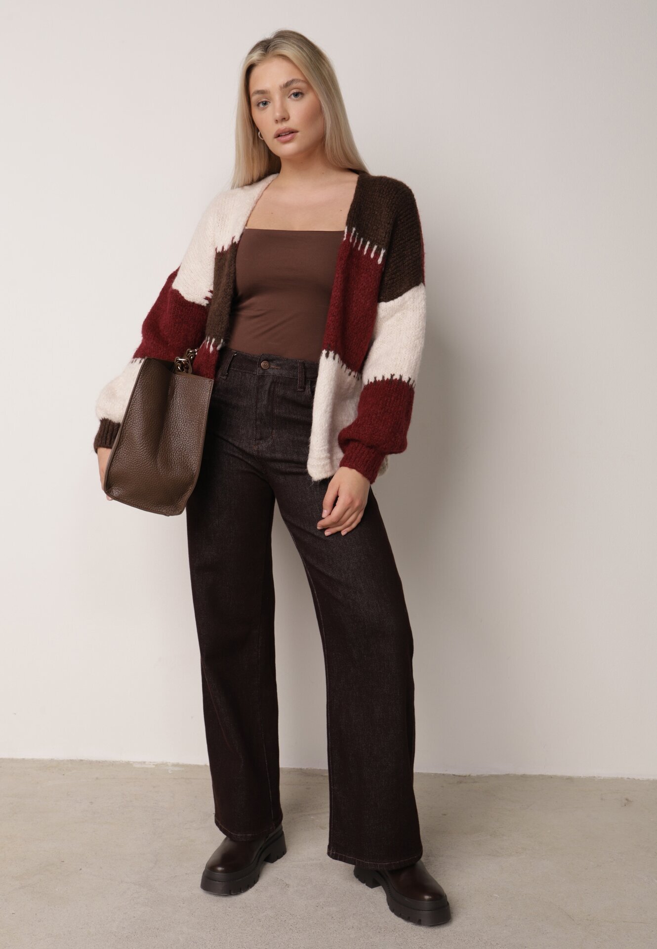 jumelle Cardigan Bordo