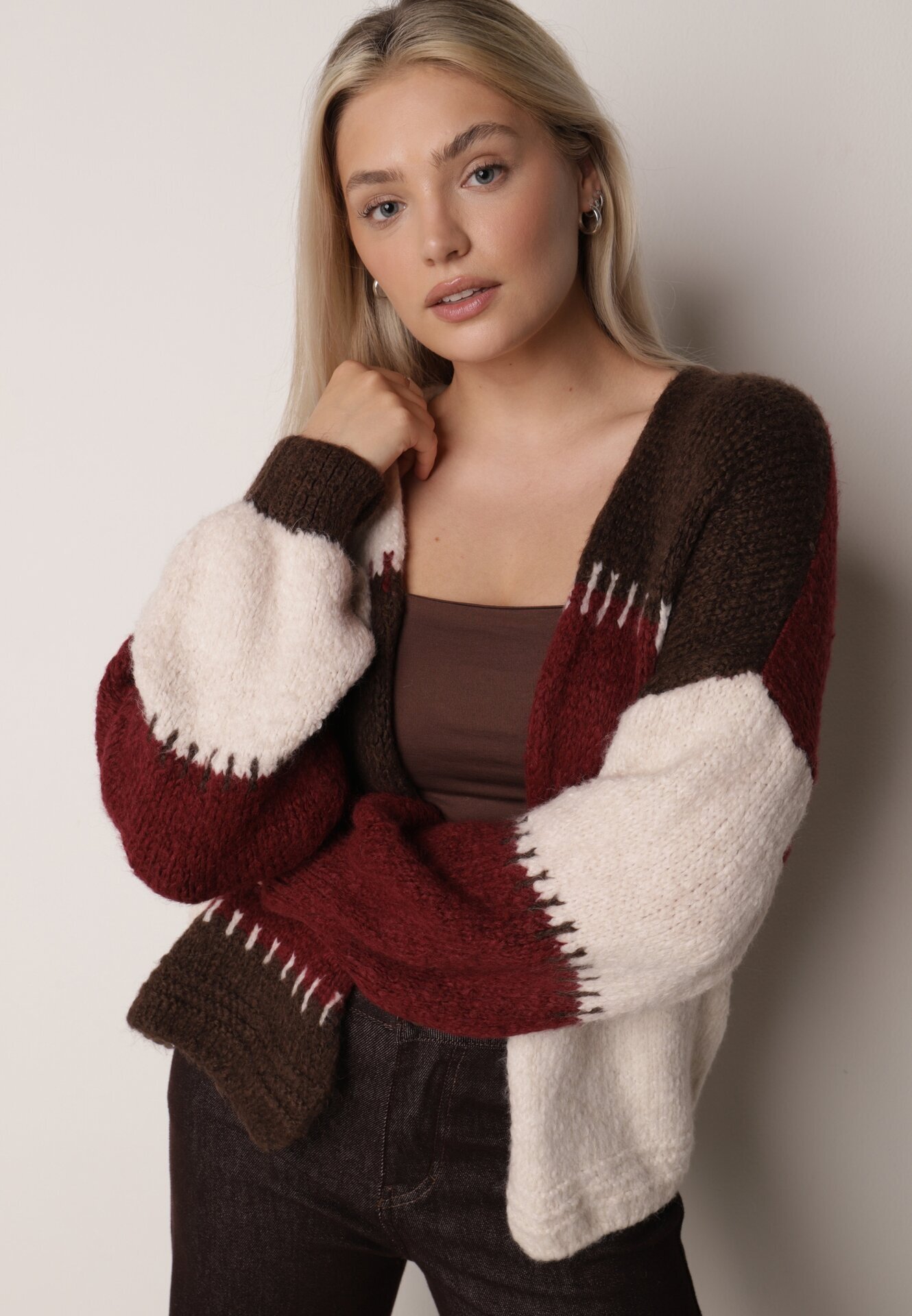 jumelle Cardigan Bordo