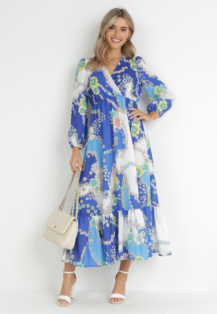 jus de pom Rochie Bleumarin din Bumbac Ionaste