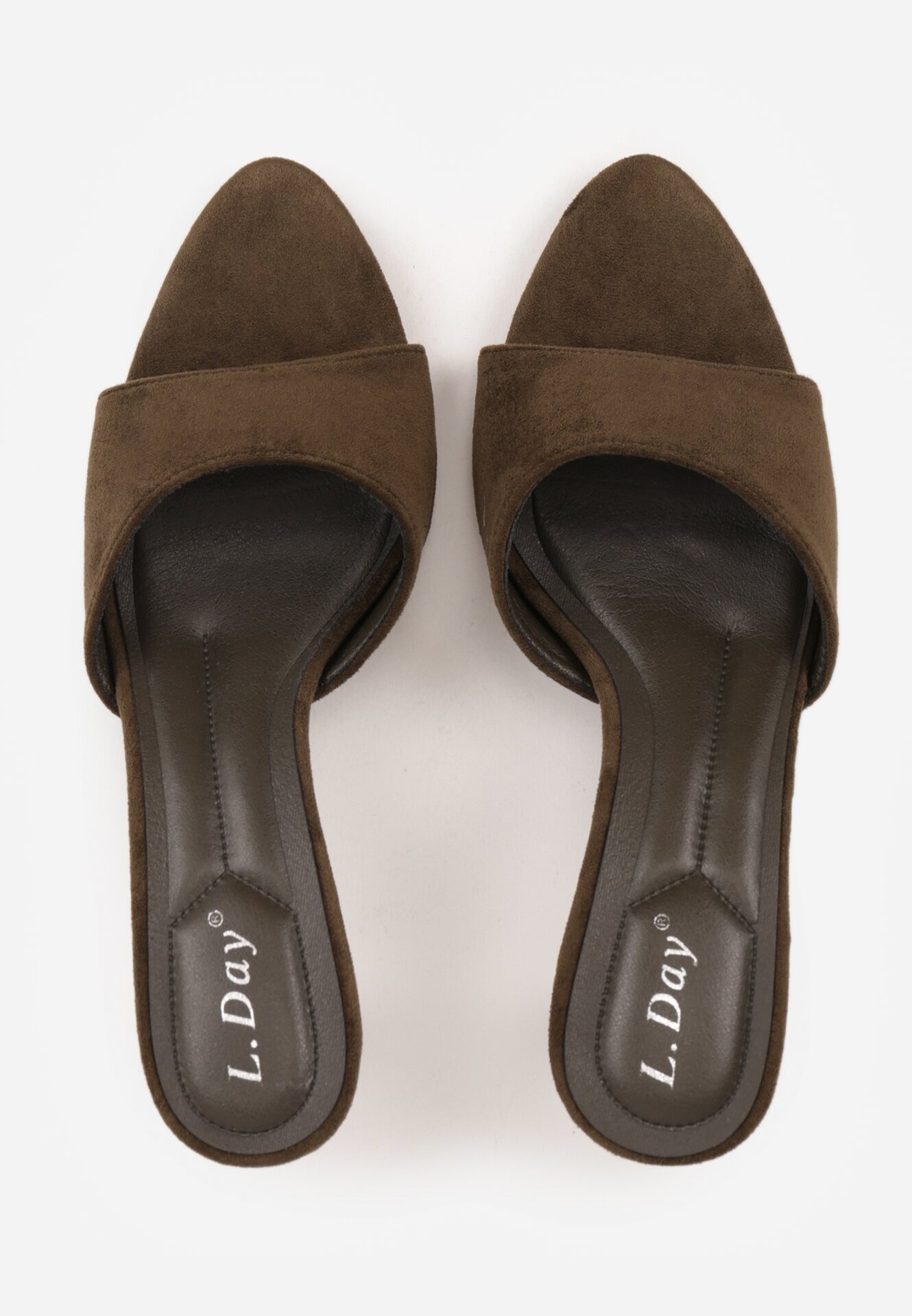 l.day Papuci Verzi pe Toc Cui Lăcuit Felesh