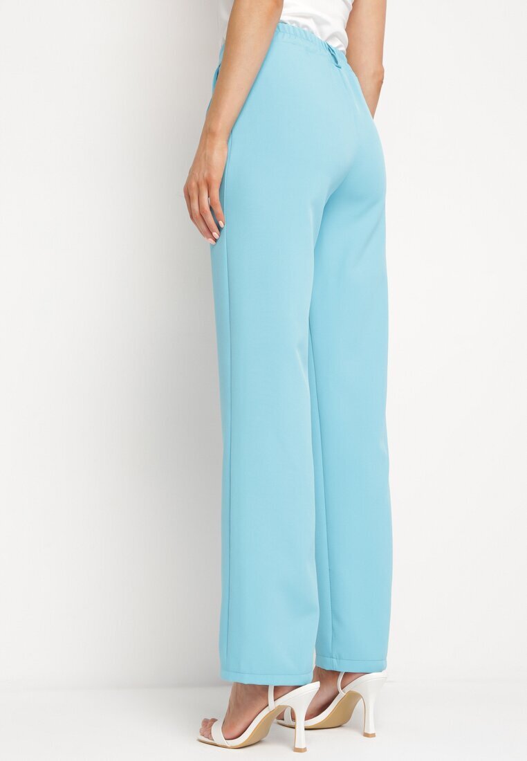 lily rose Pantaloni Albastri de Costum cu Găici Dionissa