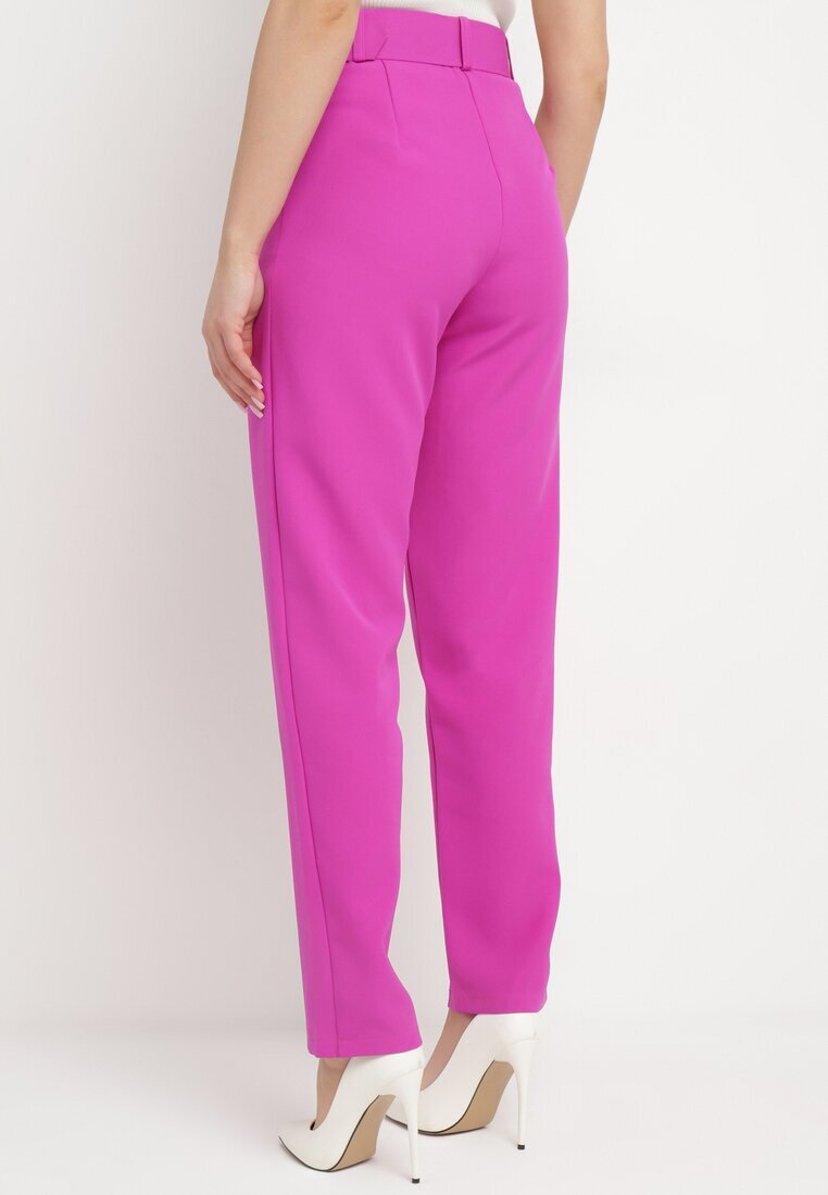 lily rose Pantaloni Fucsia de costum cu cordon Nemez