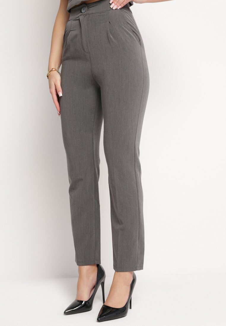lily rose Pantaloni Gri De Costum Etnara