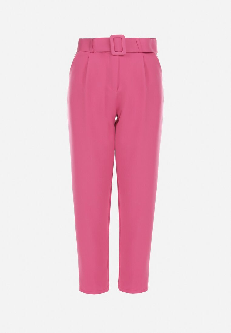lily rose Pantaloni Roz de Costum cu Curea Nemez