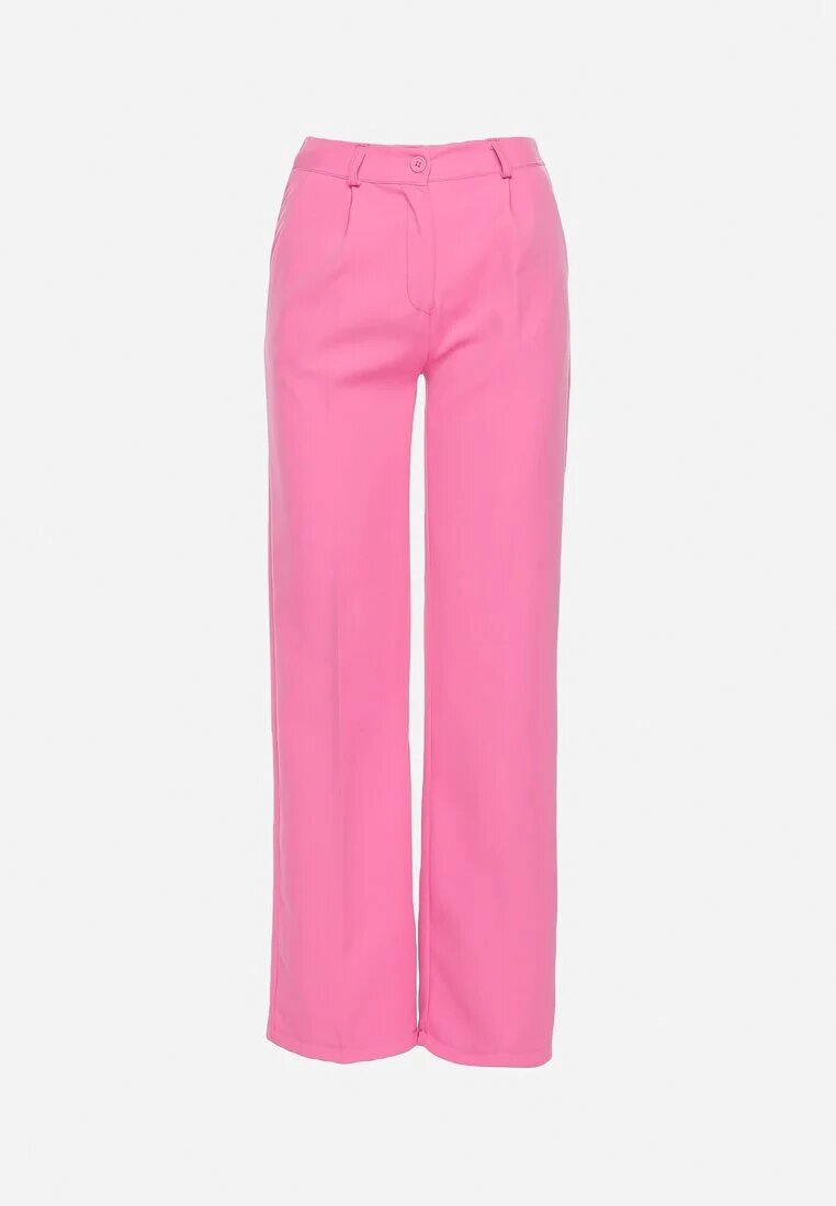 lily rose Pantaloni Roz în Stil de Costum cu Găici Dionissa